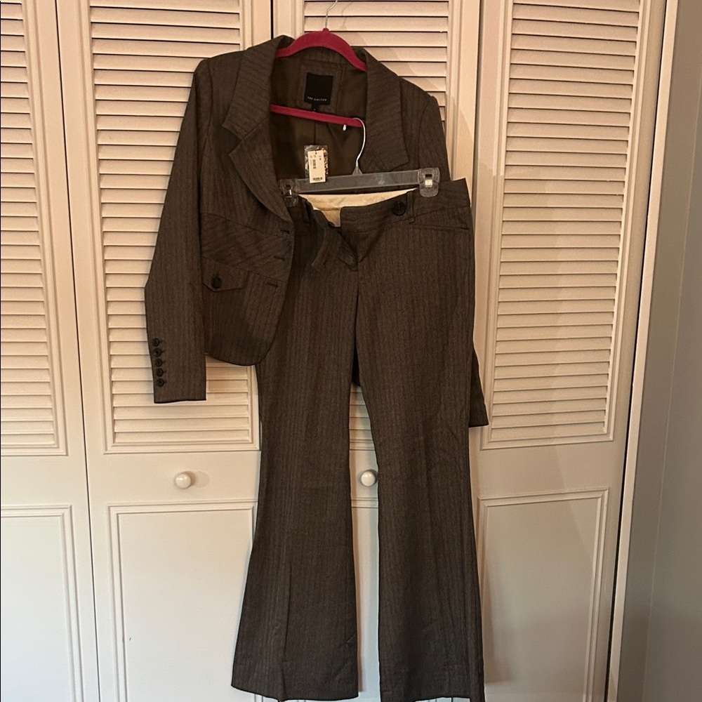 Brown Suit Set - The Limited (NWT)